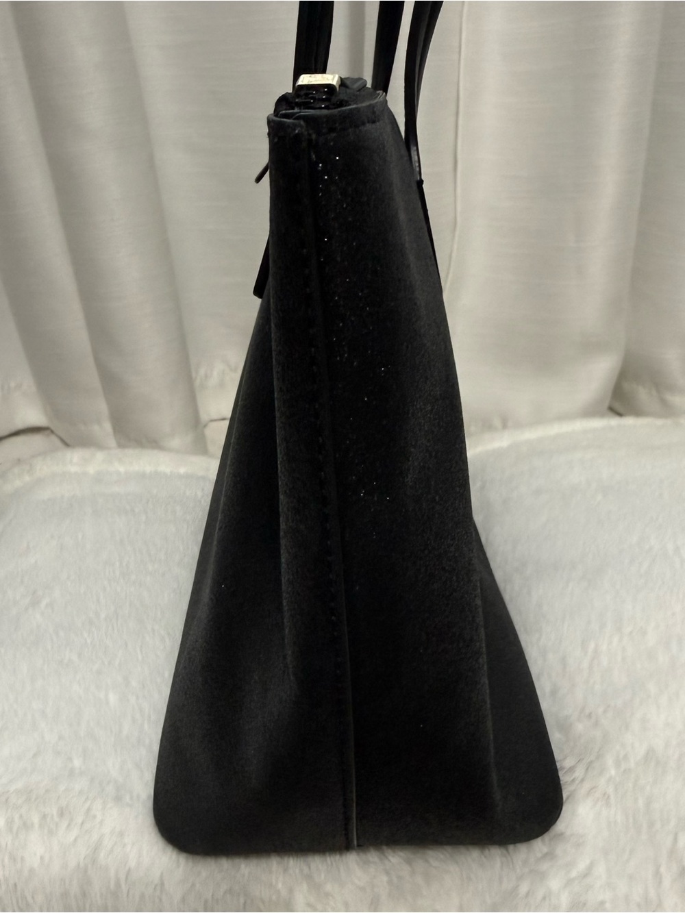 Kate Spade Haven Lane Hani Black Glitter Tote Bag - Picture 5 of 16